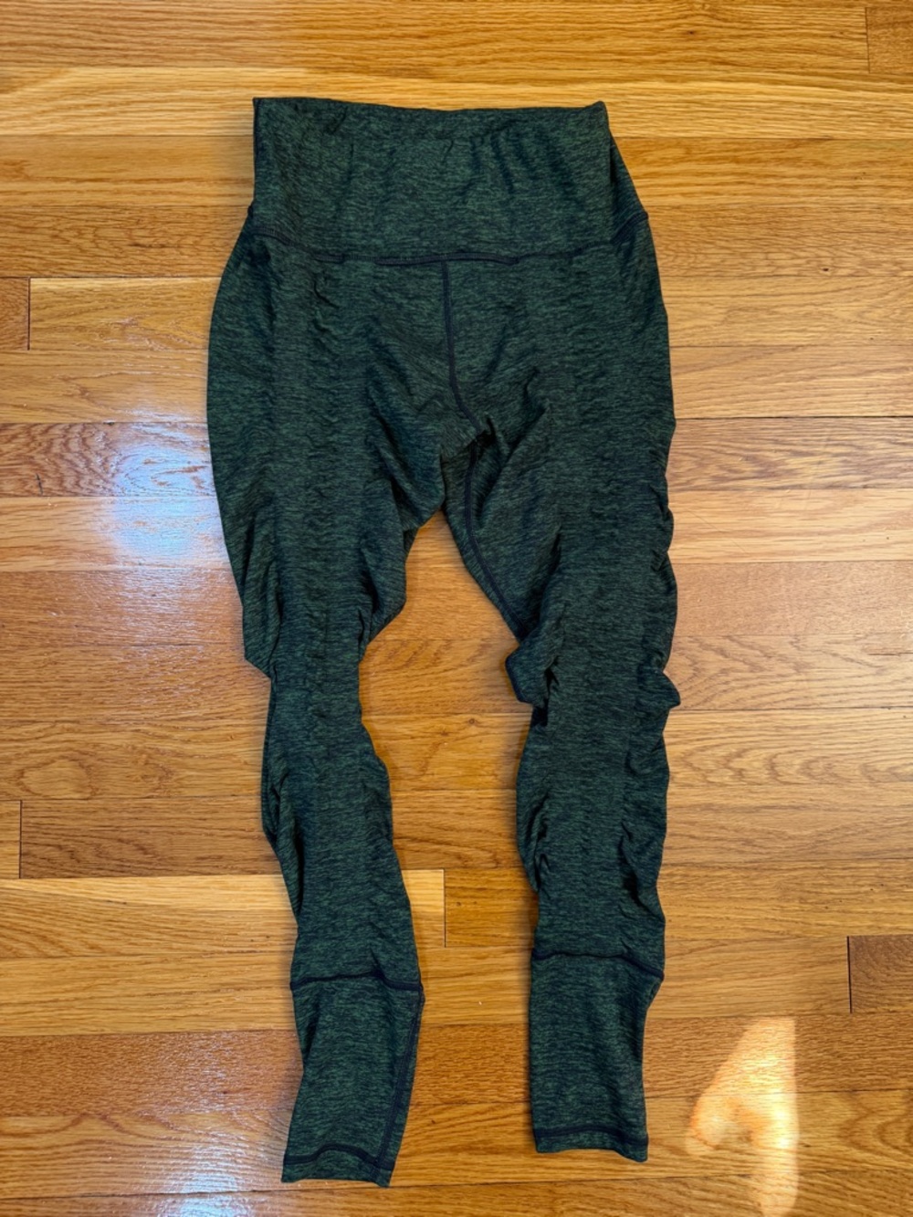 Sweetflexx Hi-Rise Resistance Band Leggings Green - Size 6 (4 band) Compression